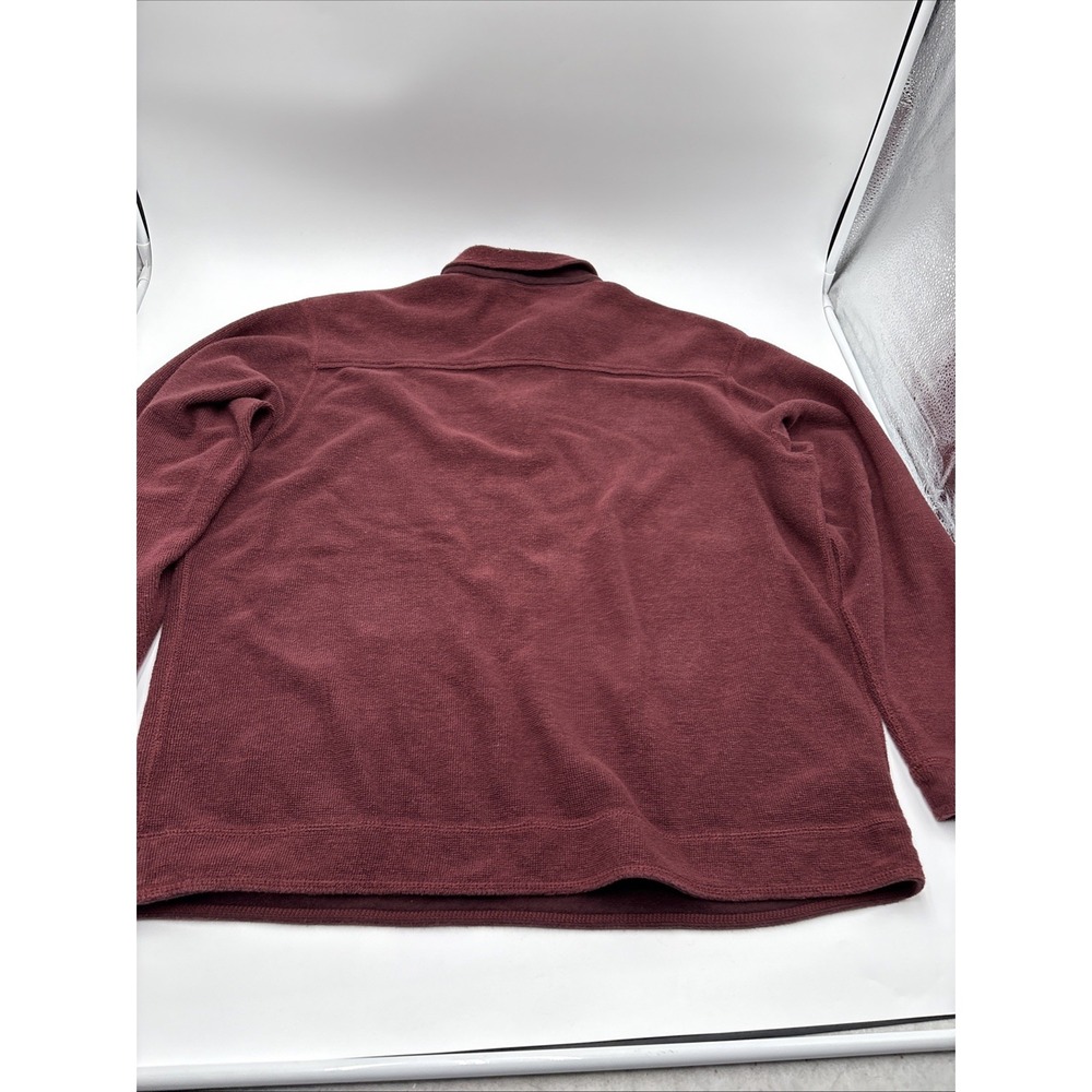 Indigo Palms Mens Sweater Half Zip Pull Over Brown Size Extra Large Long Sleeve - Picture 9 of 13